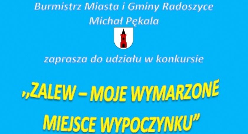 Konkurs. Jak młodzi radoszyczanie widzą swój nowy zalew?