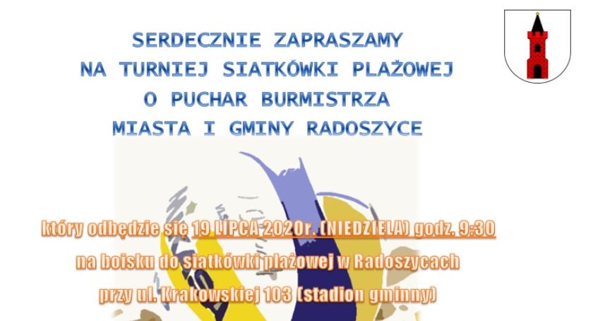 RADOSZYCE. Pod siatką o puchar burmistrza