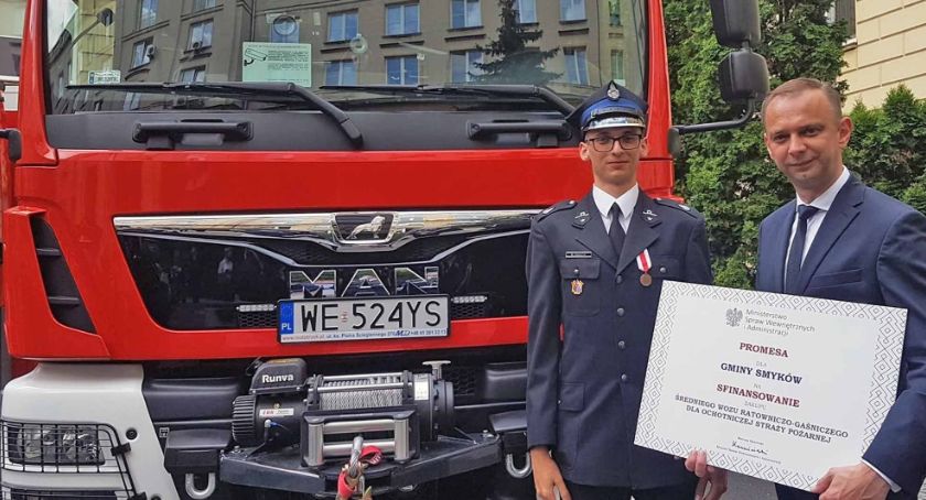 Blisko nadzieja na nowe samochody dla strażaków