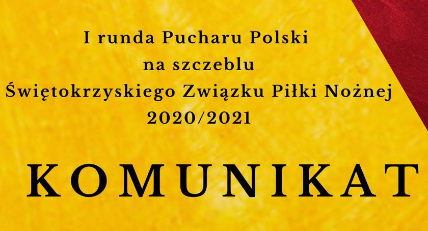 Poznaliśmy pary I rundy Pucharu Polski na szczeblu okręgu