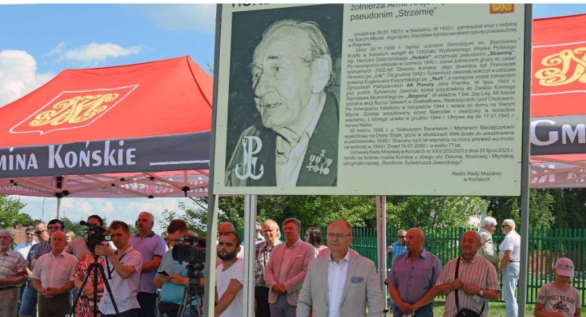 Otwarcie ronda im. Sylweriusza Jaworskiego