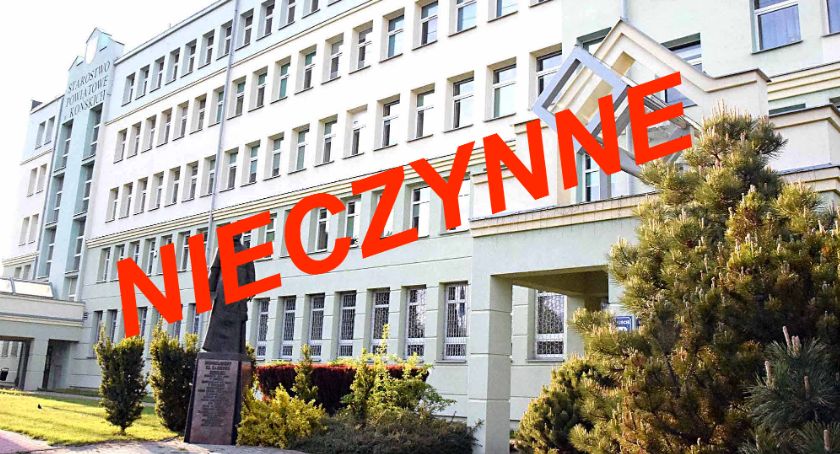 Starosta zarządził, starostwo nieczynne