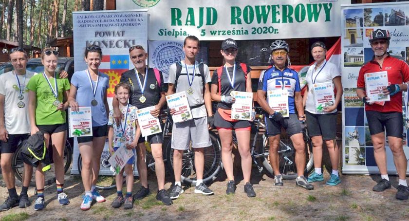 XXVII Konecki Rajd Rowerowy na trzech trasach