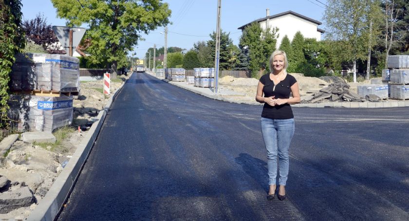 GMINA STĄPORKÓW. Ulica Kościuszki na ukończeniu