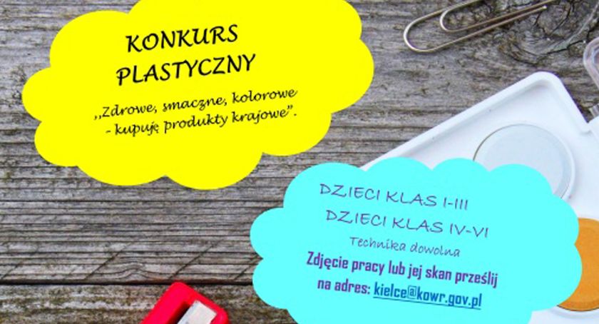 Konkurs plastyczny „Zdrowe, smaczne, kolorowe - kupuję produkty krajowe”
