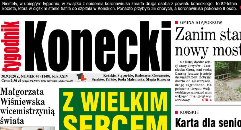 Środa! Już w sprzedaży nowy numer TYGODNIKA KONECKIEGO