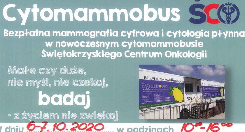 W Stąporkowie pojawi się specjalistyczny cytomammobus
