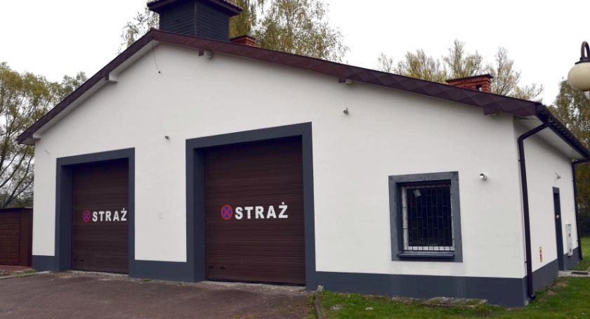 STĄPORKÓW. Koniec termomodernizacji remizy MOSP jest bliski