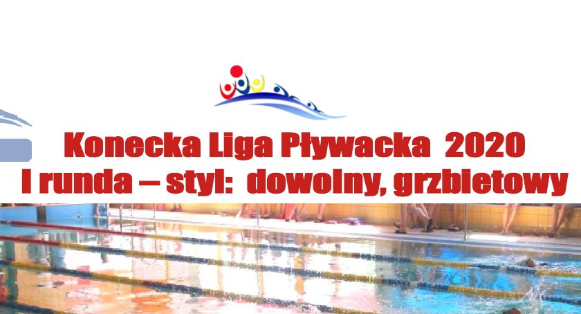 Zapraszają na Konecką Ligę Pływacką 2020