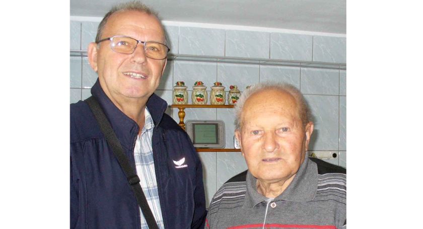 Prezes odwiedził swoich starszych kolegów - strażaków