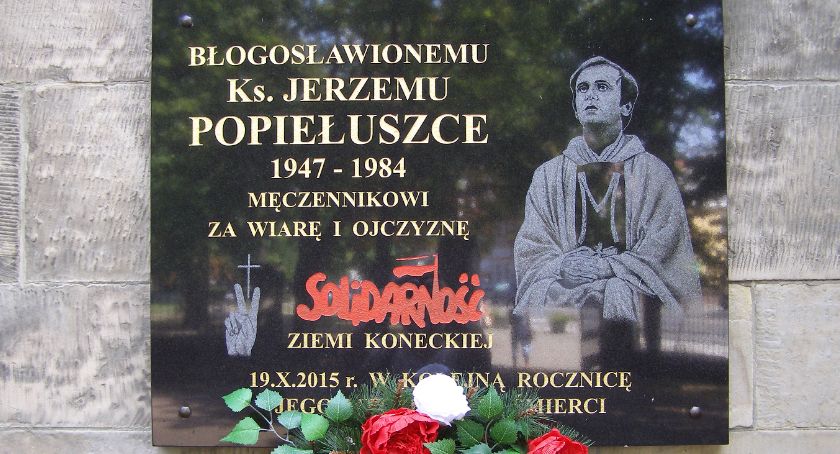 KOŃSKIE. Uczczą pamięć błogosławionego księdza Jerzego Popiełuszki
