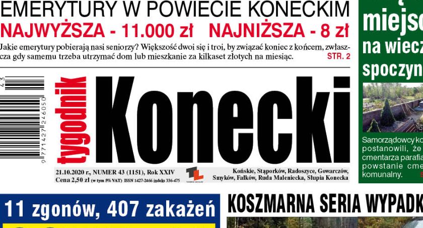Środa! Już w sprzedaży nowy numer TYGODNIKA KONECKIEGO