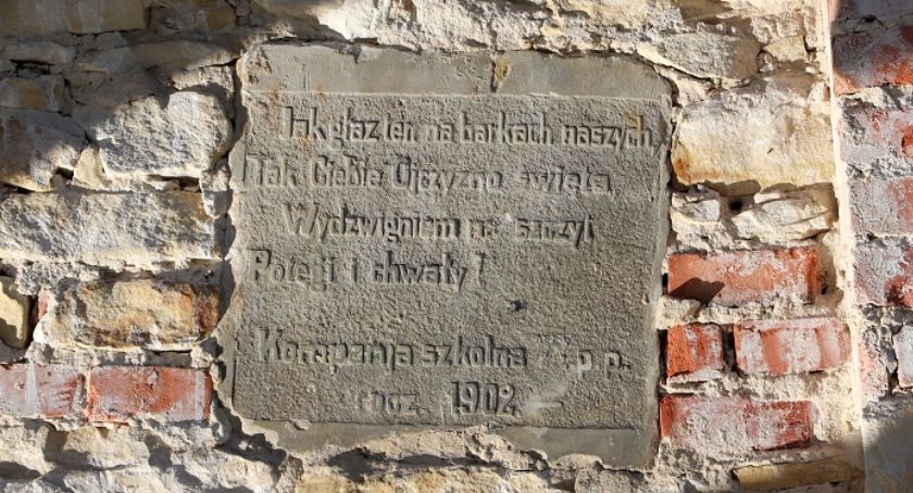 Odsłonią historyczną tablicę na Święto Niepodległości