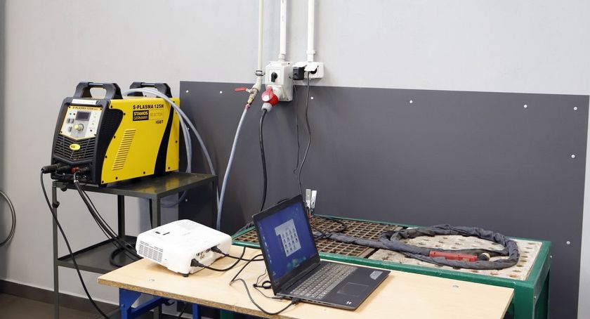 KOŃSKIE. Pracownia spawalnictwa w Mechaniku już gotowa