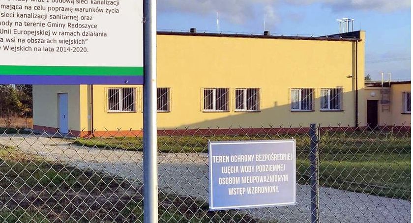 GMINA RADOSZYCE. Zakończyli przebudowę stacji uzdatniania wody i kanalizacji