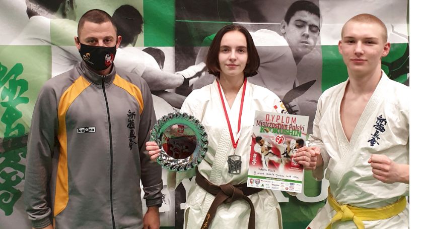 Zawodniczka Koneckiego Klubu Karate Kyokushin wicemistrzynią Polski!