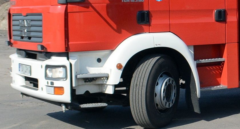 KOŃSKIE. Z zaprószonego ognia wybuchł pożar