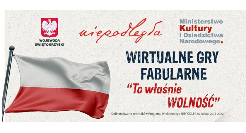 Wojewoda zaprasza do udziału w Wirtualnych Grach Fabularnych „To właśnie WOLNOŚĆ”