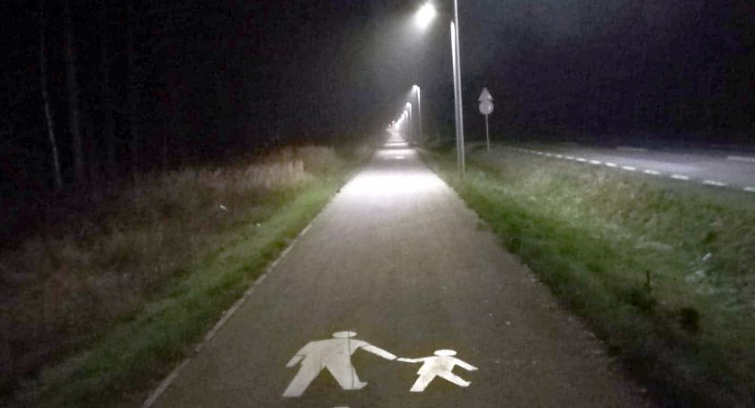 GMINA RUDA MALENIECKA. Lepsze oświetlenie, większe bezpieczeństwo