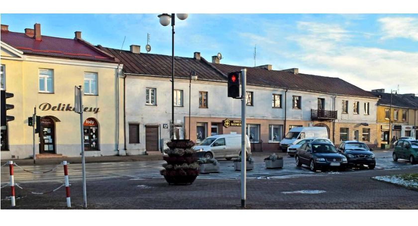 Juz niedługo elewacje domów w centrum Końskich zmienią swój wygląd
