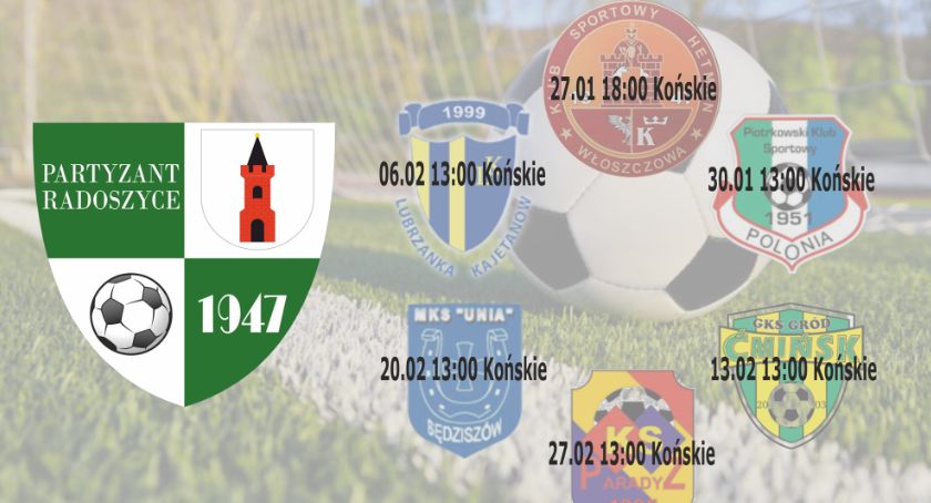 Partyzant Radoszyce zaplanował sparingi w okresie przygotowawczym
