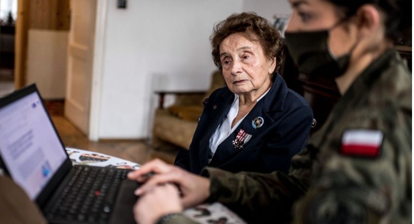 Terytorialsi wspierają seniorów w szczepieniach