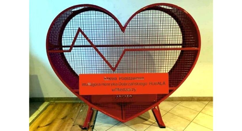 MIEDZIERZA. Serce już czeka na nakrętki!