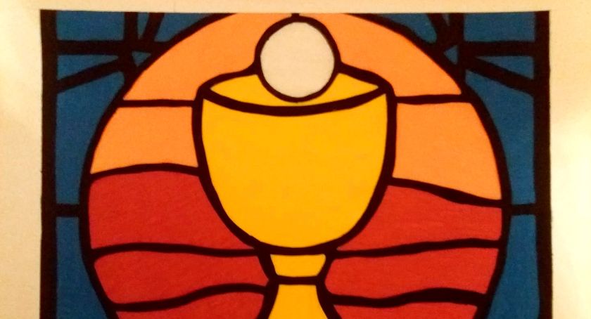 Uczniowie z Miedzierzy namalowali biblijne obrazy Eucharystii [ZDJĘCIA]