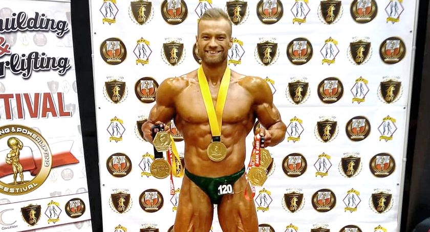 Kamil Szlęzak z Końskich mistrzem w sportach sylwetkowych! [ZDJĘCIA]