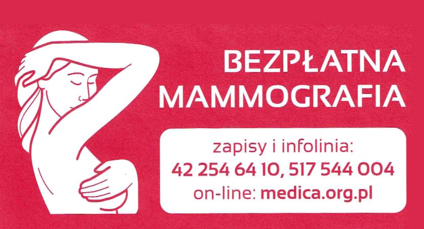 W Rudzie Malenieckiej będą bezpłatne badania mammograficzne