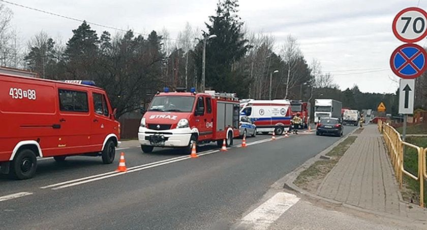W Grzybowie pijany szofer fiata doprowadził do wypadku