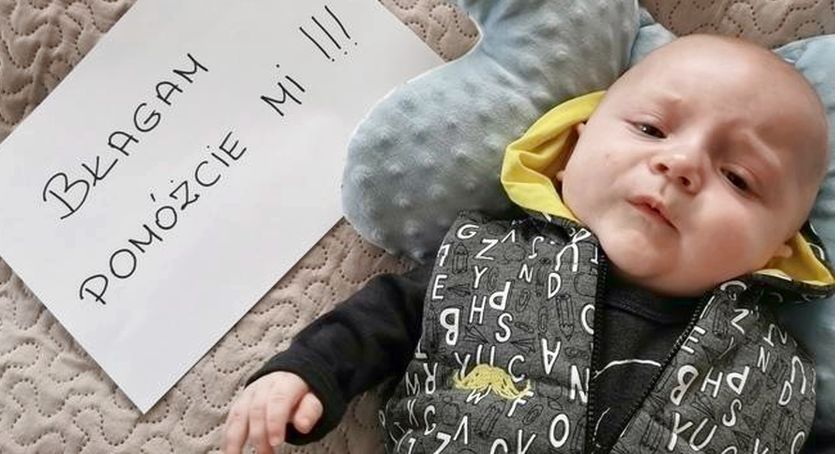 Półroczny Bartuś potrzebuje Twojej pomocy. Walczy z ciężką chorobą - SMA