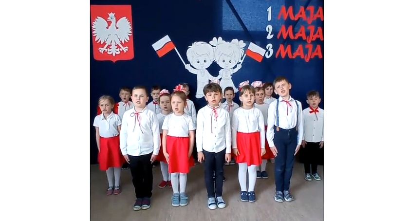 W szkole w Miedzierzy majowe święta obchodzili on-line