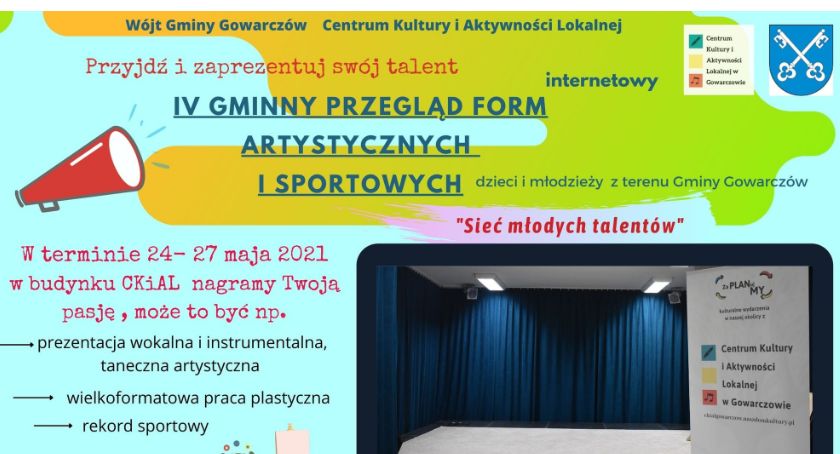 W gminie Gowarczów możesz rozbłysnąć niczym gwiazda!