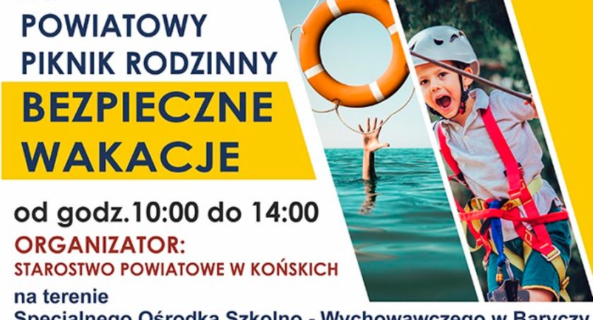 Zapraszają do Baryczy na Powiatowy Piknik Rodzinny „Bezpieczne wakacje”