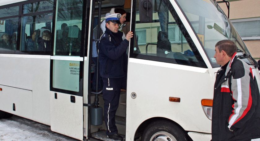 W Końskich znajduje się punkt kontroli autokarów wycieczkowych