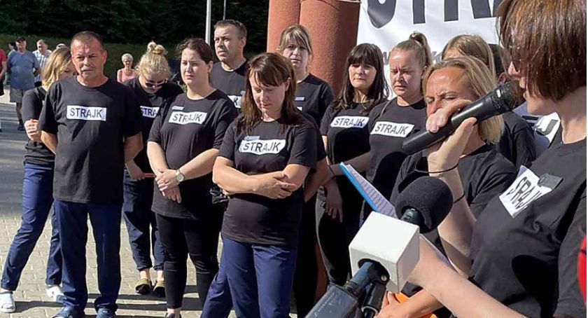 W Czarnieckiej Górze zakończyli strajk ostrzegawczy