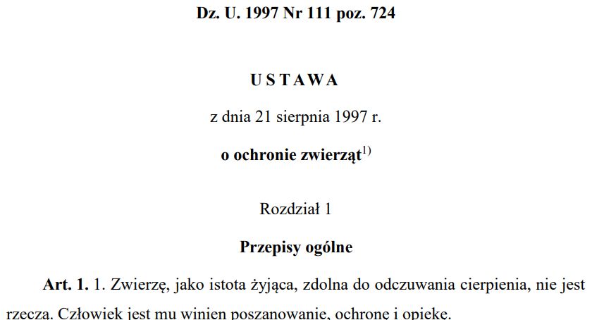 GOWARCZÓW. Znęcał się nad zwierzętami ?