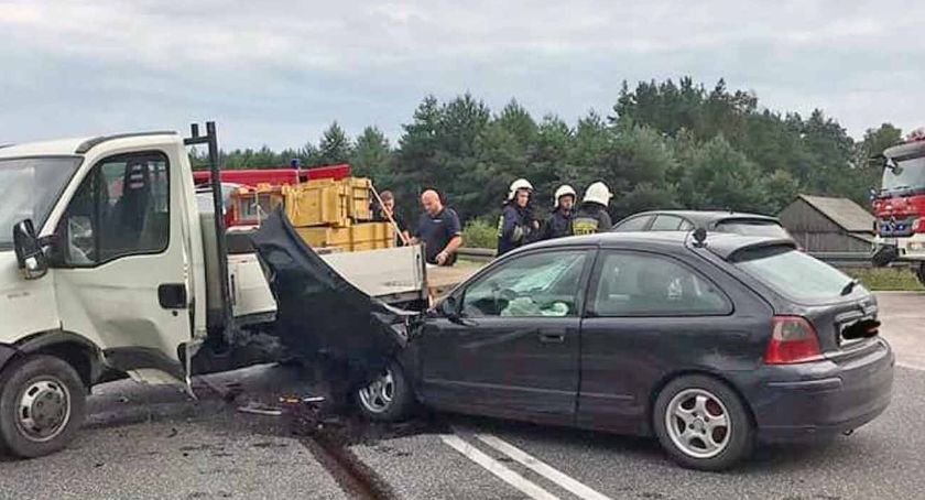 Wypadek. Wymusił pierwszeństwo... i  zderzenie