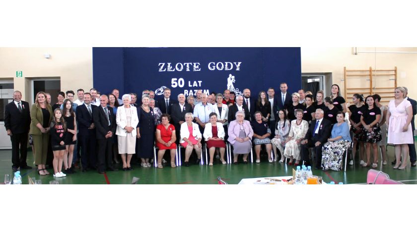 W gminie Smyków 16 par obchodziło Złote Gody [ZDJĘCIA]
