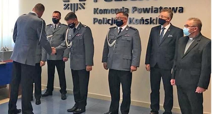 KOŃSKIE. Komendant policji odszedł na emeryturę