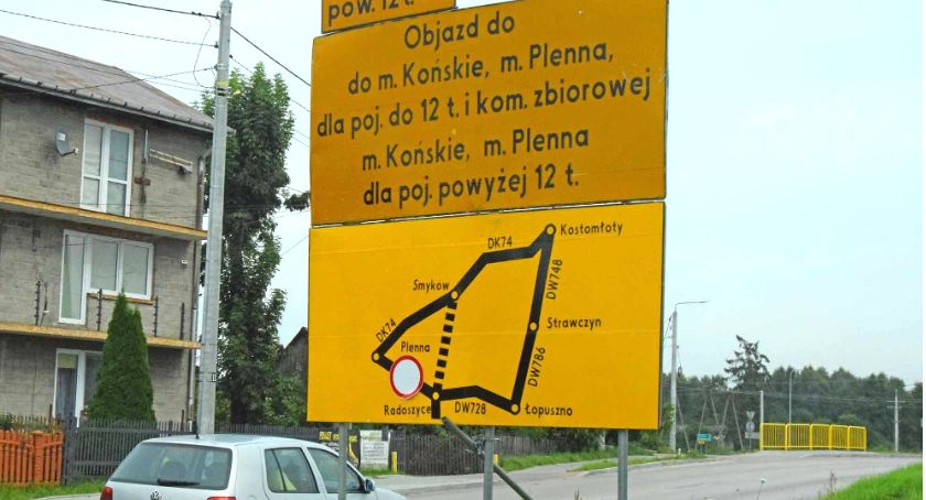 PLENNA - RADOSZYCE. Most na granicy miasta i... wytrzymałości ludzi