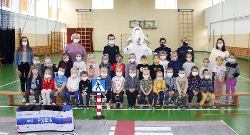 Dzieci z przedszkola w Miedzierzy odwiedził niezwykły gość
