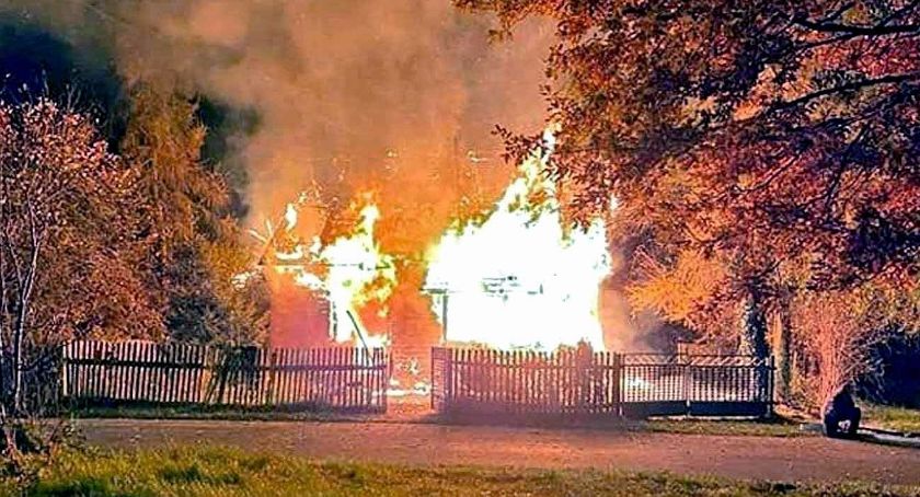 Wielka tragedia w Błotnicy (gmina Stąporków). W pożarze zginęły dwie osoby