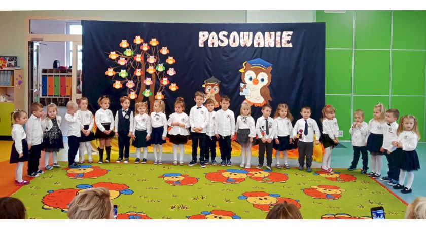 SMYKÓW. Uroczystość nie byle jaka, pasowanie na przedszkolaka! [ZDJĘCIA]
