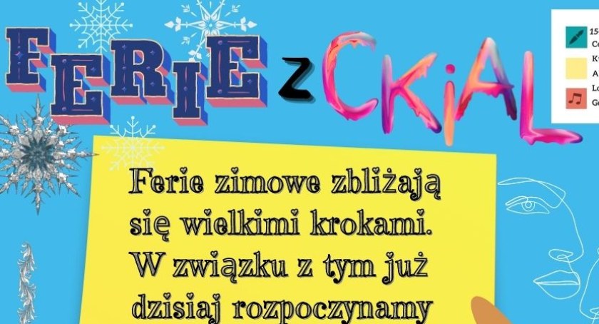 W Gowarczowie zaplanowali Ferie z Centrum Kultury i Aktywności Lokalnej