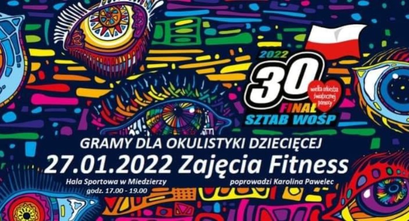 Zapraszają do Miedzierzy na zajęcia fitness z WOŚP
