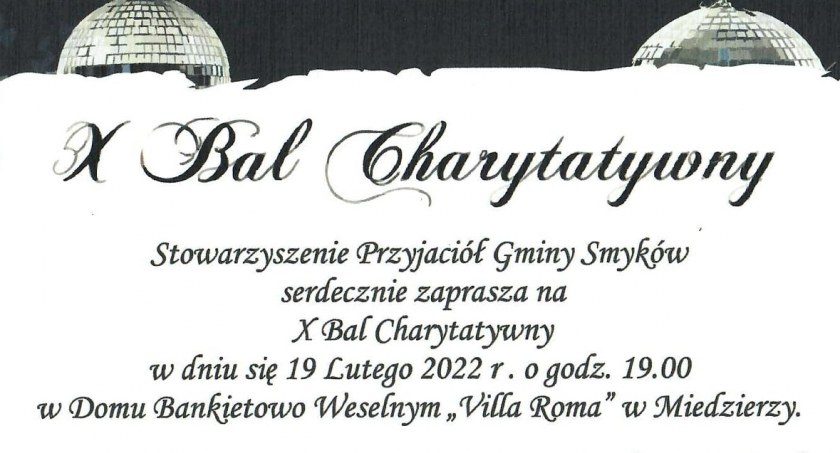 W Miedzierzy odbędzie się jubileuszowy X Bal Charytatywny