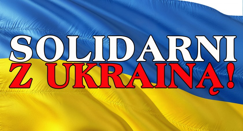 Burmistrz Końskich zaprasza. Bądźmy solidarni z Ukrainą!