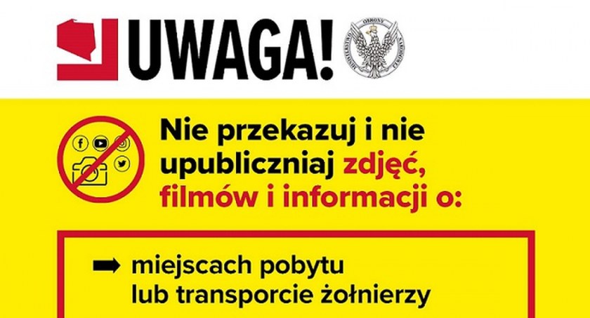 Wojsko Polskie apeluje: Nie publikuj zdjęć kolumn i działań wojskowych!